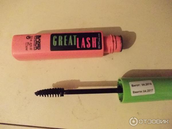 Тушь Maybelline Great Lash черная фото