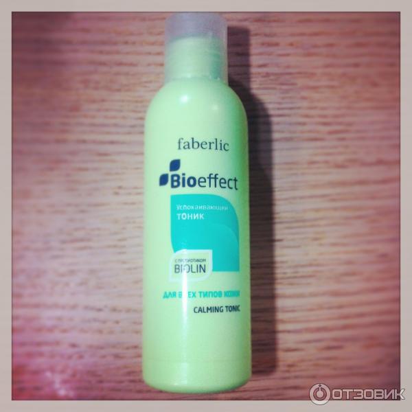 Успокаивающий тоник Faberlic Bioeffect Для всех типов кожи фото