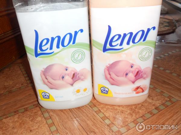 Концентрированный кондиционер для белья Lenor Миндальное масло фото