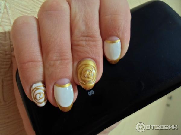 Текстон на ногтях– nail art от Екатерины Мирошниченко