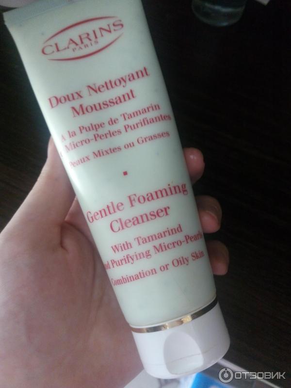 Мусс для умывания Clarins Doux Nettoyant Moussant фото