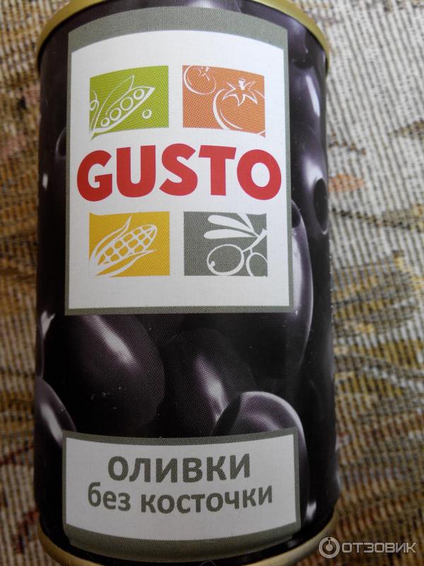 Маслины без косточки Gusto фото