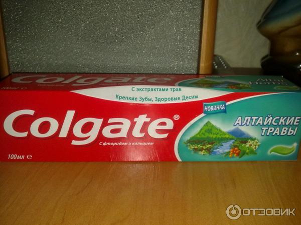 Зубная паста Colgate Алтайские травы фото