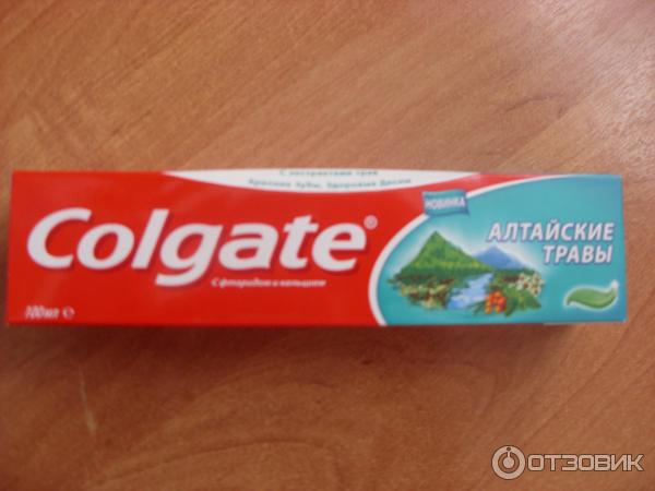 Зубная паста Colgate Алтайские травы фото