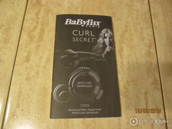 Электрощипцы Babyliss Curl Secret C1000E фото