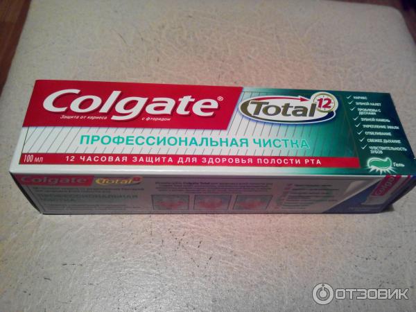 Зубная паста Colgate Total Профессиональная чистка фото