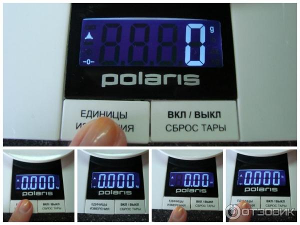 Весы кухонные электрические Polaris PKS 0323DL фото