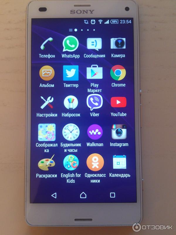 Смартфон Sony Xperia Z3 Compact фото