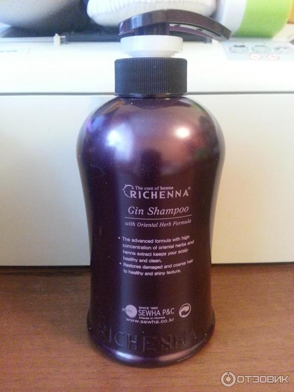 Шампунь Richenna Gin Shampoo with Oriental Herb Formula фото