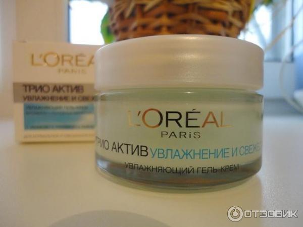 Крем-гель для лица Loreal Paris Трио Актив Увлажнение и Свежесть фото