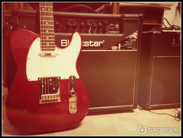 Ламповый гитарный комбоусилитель Blackstar HT20 Studio и электрогитара Squier Telecaster Standard