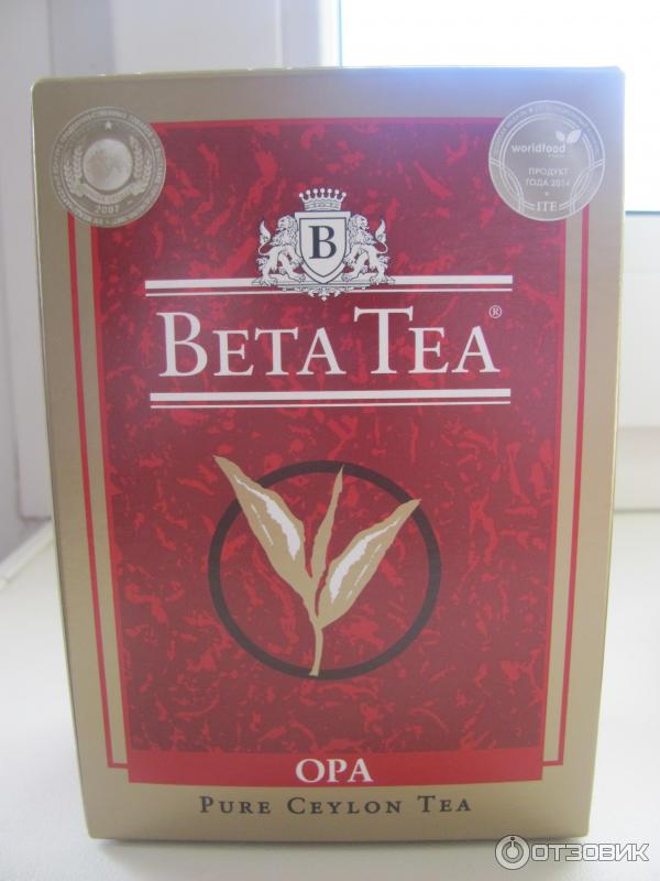 Чай черный крупнолистовой Beta Tea OPA фото