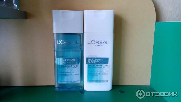 Очищающий тоник L'Oreal Paris Бесконечная свежесть фото