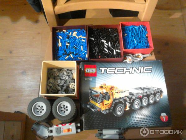 Конструктор Lego Technic Передвижной Кран 42009 фото