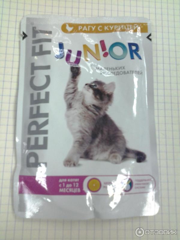 Влажный корм для котят Perfect Fit Junior фото