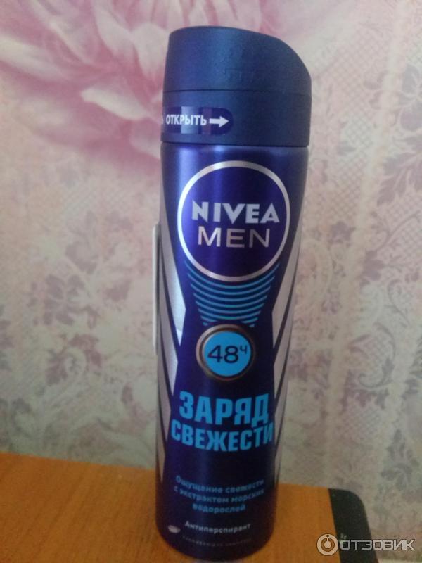 Дезодорант-антиперспирант спрей Nivea Men Заряд свежести фото