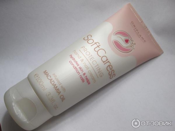 Защитный крем для рук Oriflame Нежность SoftCaress Protecting Hand & Nail Cream фото