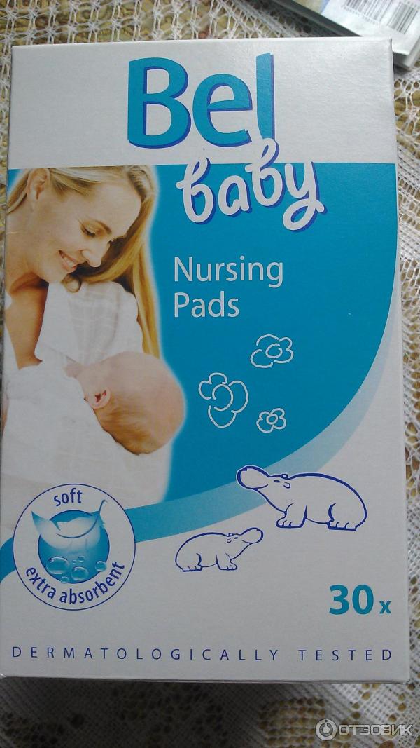 Вкладыши в бюстгальтер для кормящей мамы Bel Baby Nursing Pads фото