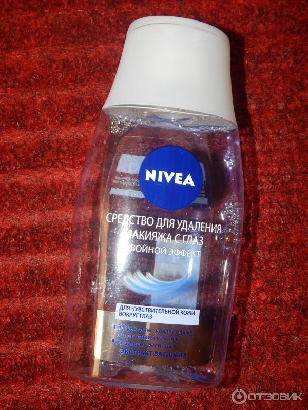 Средство для удаления макияжа с глаз Nivea Двойной эффект фото