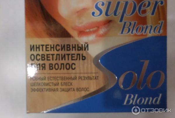 Интенсивный осветлитель для волос Estel Solo Super Blond фото