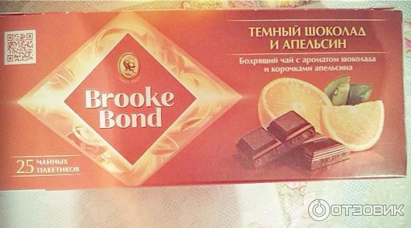 Чай черный Brooke Bond Темный шоколад и апельсин фото