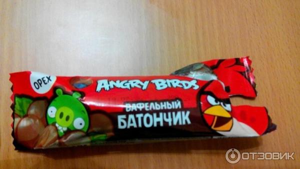 Вафельный батончик Rovio Angry Birds фото