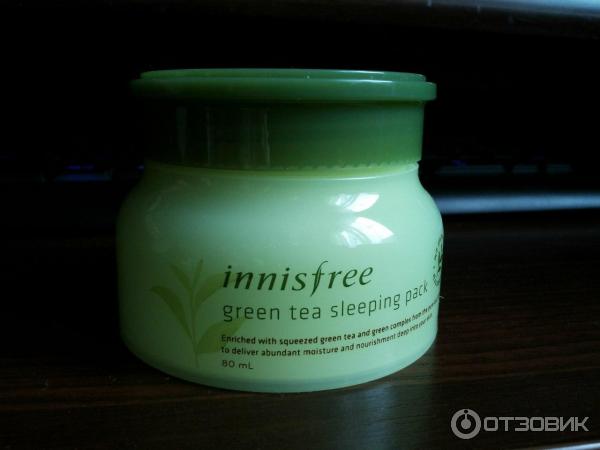 Ночная маска для лица Innisfree Green Tea Pure Sleeping Pack фото