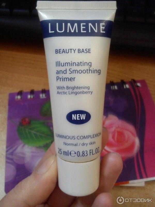 Выравнивающая база под макияж Lumene Beauty Base Illuminating and Smoothing Primer фото