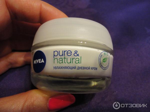 Увлажняющий дневной крем Nivea Visage Pure & Natural фото