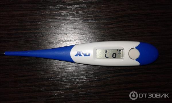Электронный термометр с гибким наконечником A&D DT-623 фото