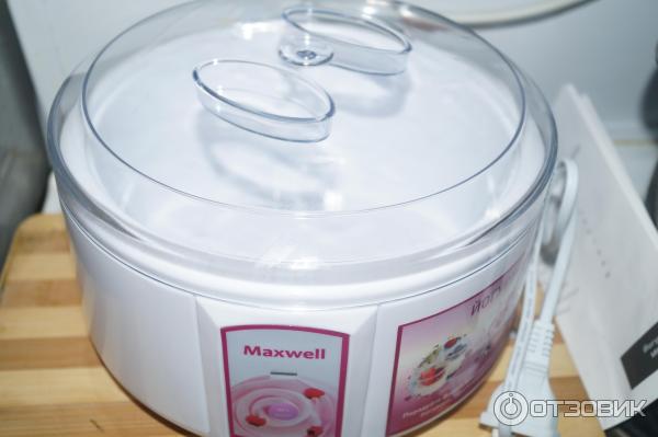 Йогуртница Maxwell MW-1430 W фото