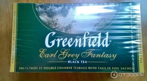 Черный чай Greenfield Earl Grey Fantasy фото