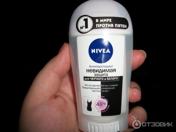 Антиперспирант Nivea Невидимая защита. Для черного и белого стик фото