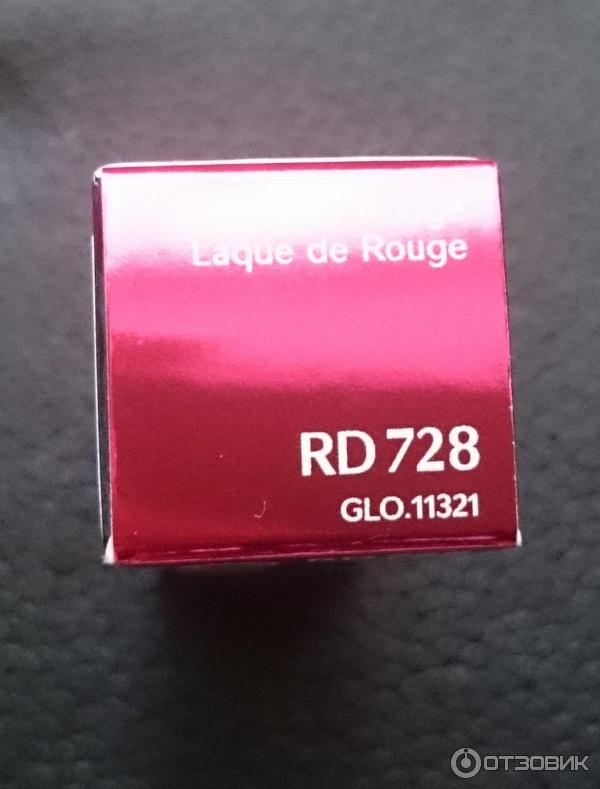 Помада-блеск Shiseido Lacquer Rouge фото