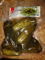 Огурцы соленые по-домашнему Фэг в вакуумной упаковке фото