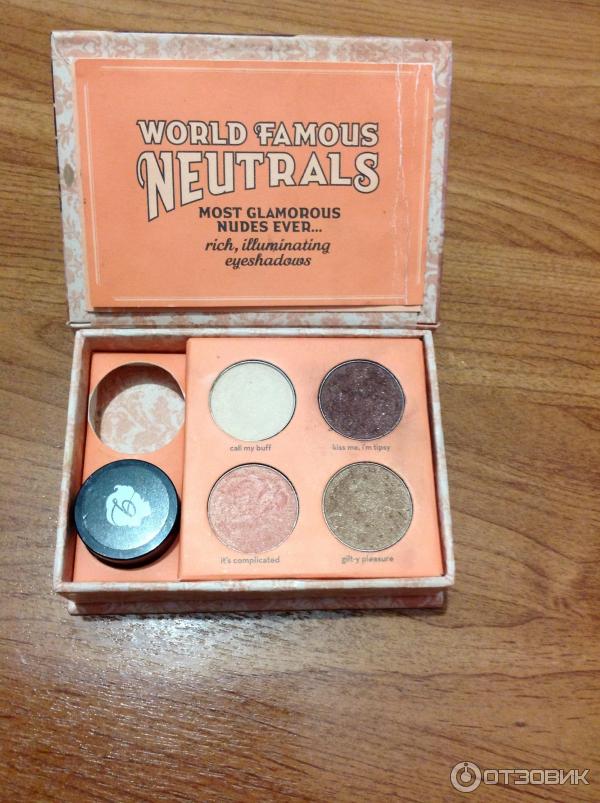 Тени для век Benefit World famous neutrals фото