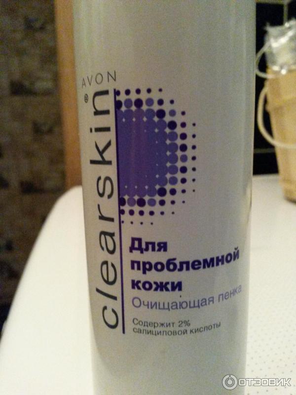 Очищающая пенка Avon Clearskin для проблемной кожи фото