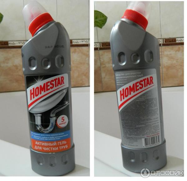 Гель для туалета homestar 750 мл