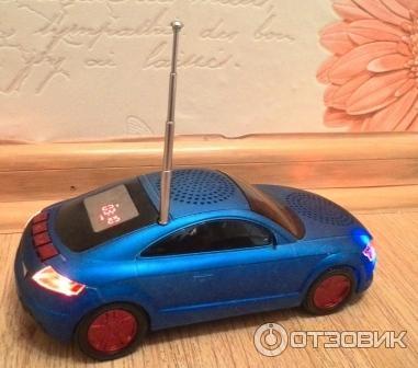 Портативная колонка Mini Music Car A8 фото