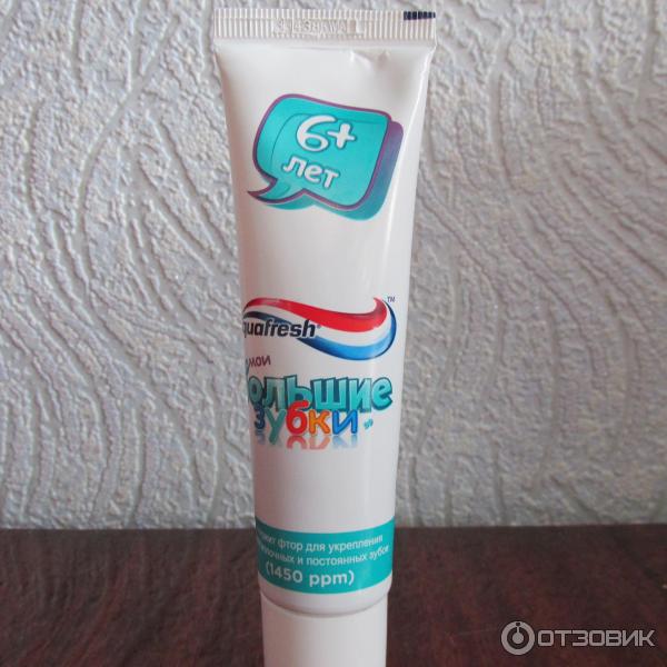 Зубная паста Aquafresh Мои большие зубки фото