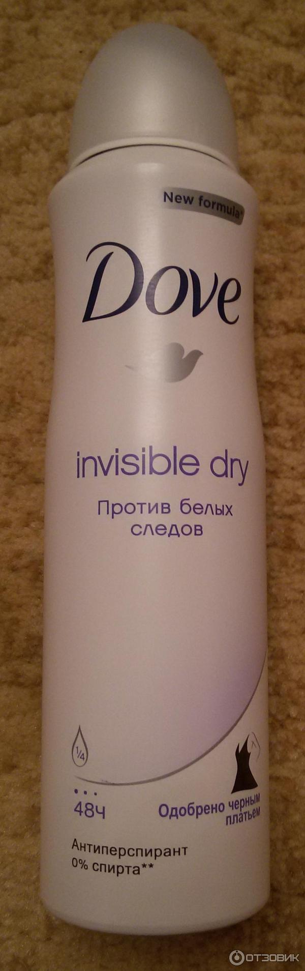 Антиперспирант-спрей Dove Invisible Dry фото