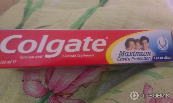 Зубная паста Colgate Maximum Cavity свежая мята фото