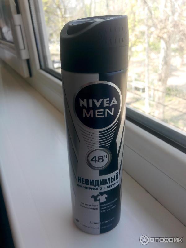 Дезодорант-антиперспирант мужской Nivea Men Невидимый для черного и белого