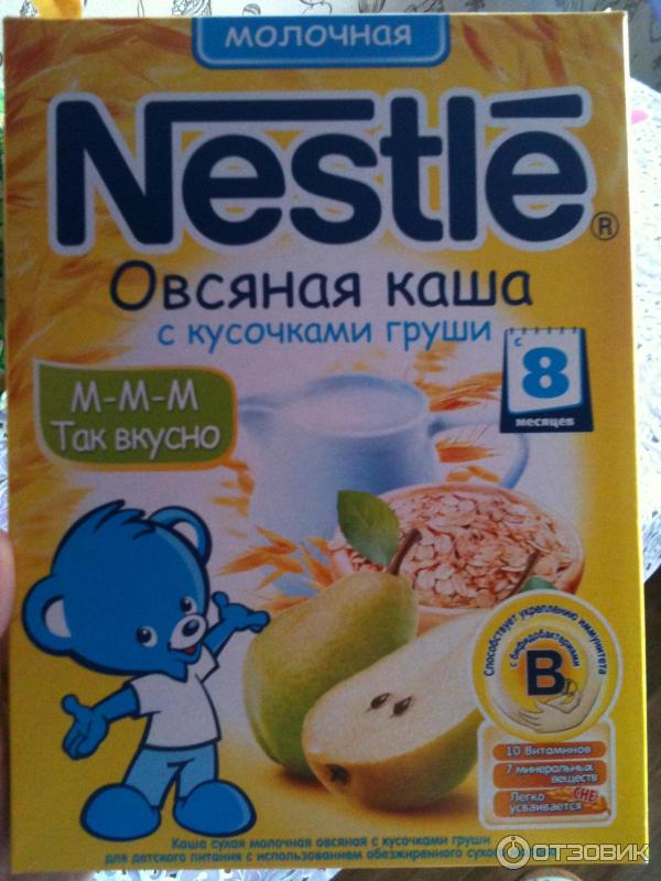 Каша молочная Nestle Овсяная фото