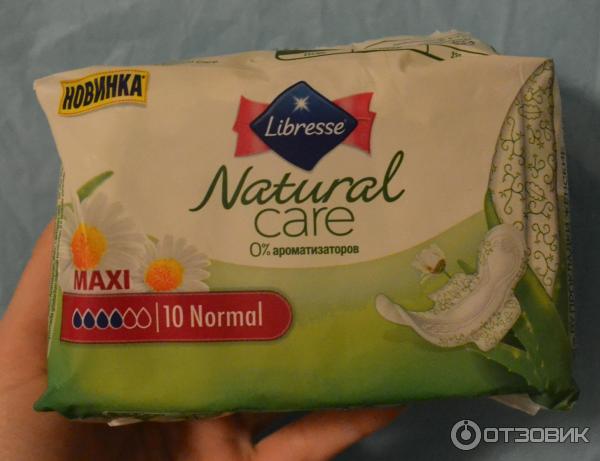 Прокладки Libresse Natural Care Maxi фото