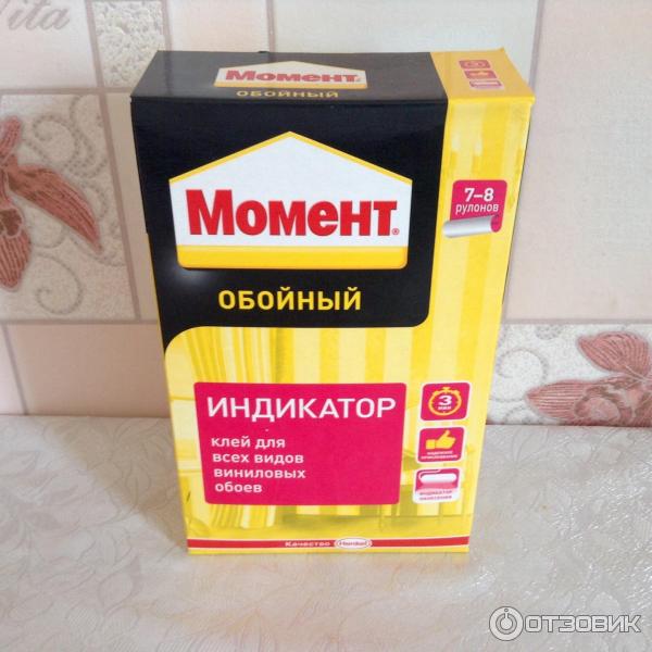 Клей обойный Момент Индикатор фото