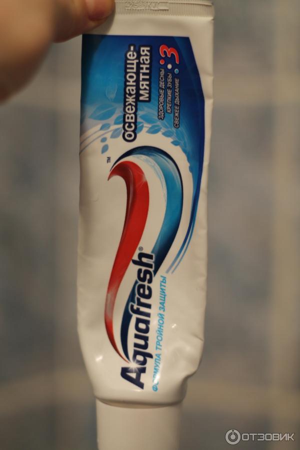 Зубная паста Aquafresh 3 фото