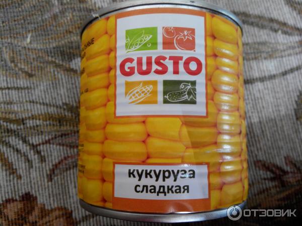 Кукуруза сладкая Gusto фото