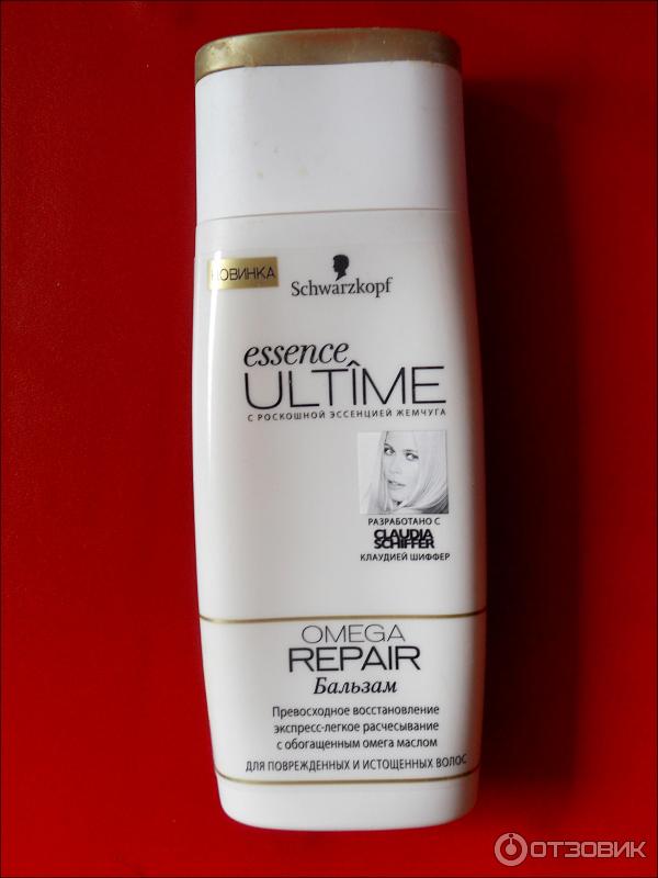 Бальзам для поврежденных и истощенных волос Schwarzkopf Omega Repair Essence Ultime фото