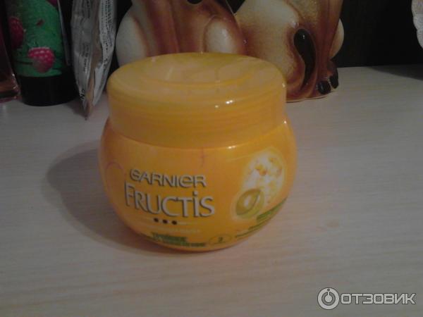 Укрепляющая маска для волос Garnier Fructis Тройное восстановление фото